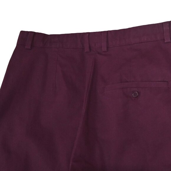 COS Maroon Straight Leg Pants US 8 Women Tailored Capsule Minimalist - Picture 3 of 7